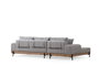 Atelier Del Sofa Eti Oak Left - Gris